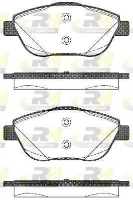 Brake Pad Set, disc brake (21392.10)