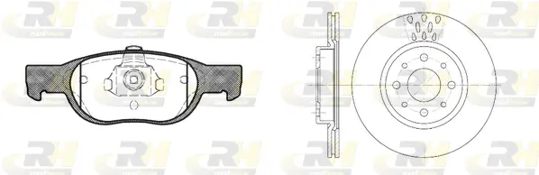 Brake Kit, disc brake (8588.01)