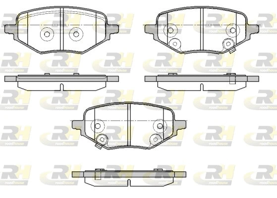 Brake Pad Set, disc brake (21978.02)