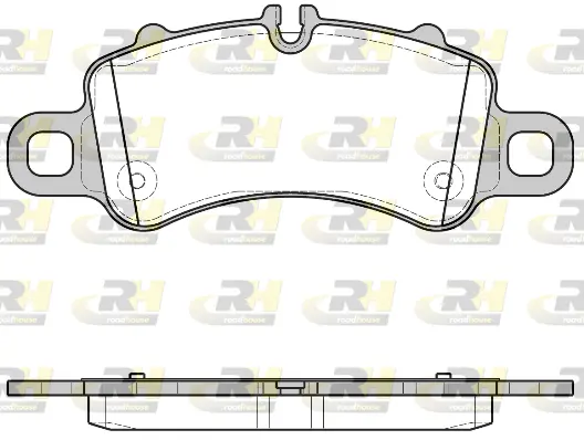 Brake Pad Set, disc brake (21713.00)