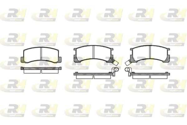Brake Pad Set, disc brake (2185.02)