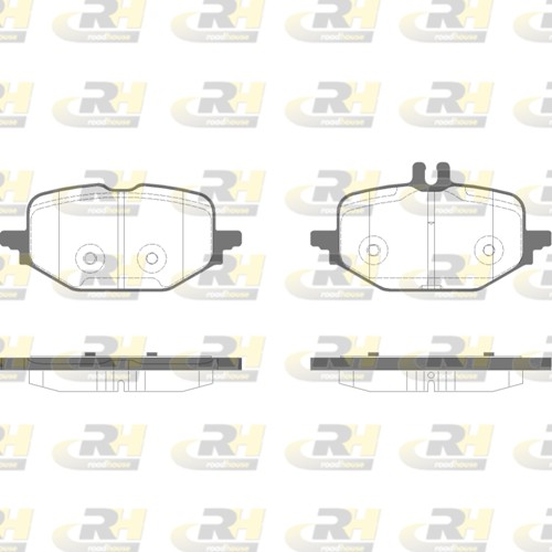 Brake Pad Set, disc brake (21972.00)