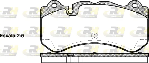 Brake Pad Set, disc brake (21279.00)