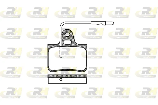 Brake Pad Set, disc brake (2076.04)