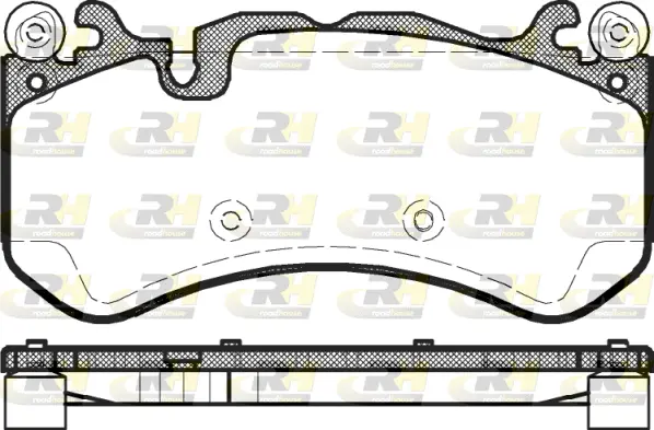 Brake Pad Set, disc brake (21300.00)