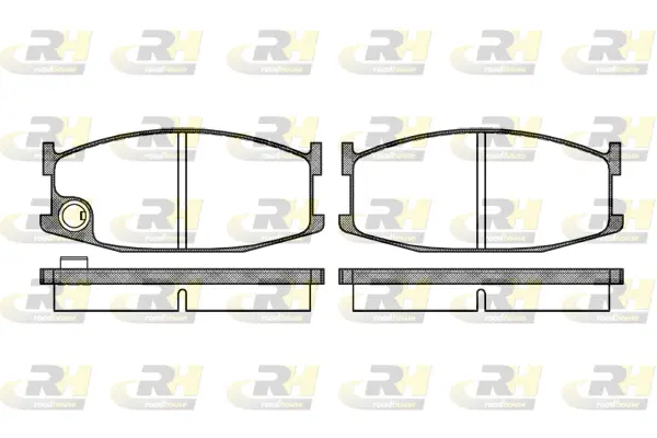 Brake Pad Set, disc brake (2108.10)