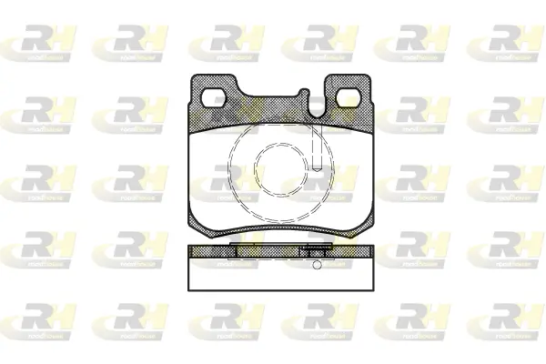 Brake Pad Set, disc brake (2157.20)