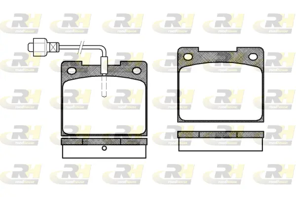 Brake Pad Set, disc brake (2039.02)