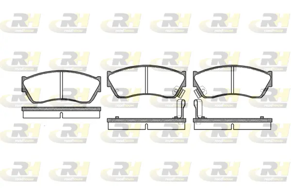 Brake Pad Set, disc brake (2147.22)