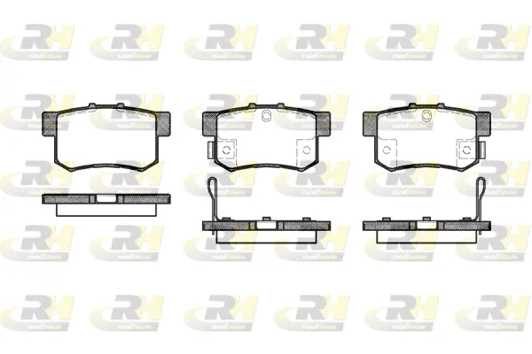 Brake Pad Set, disc brake (2325.32)