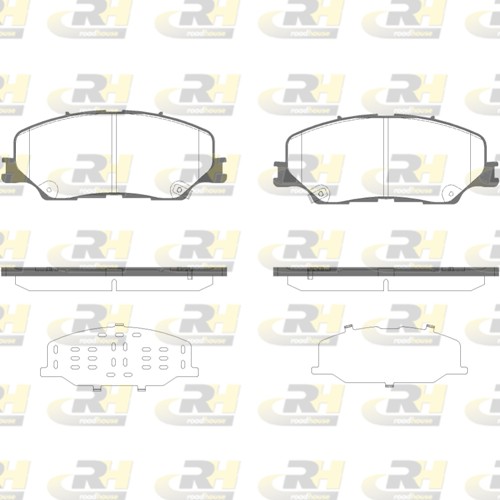 Brake Pad Set, disc brake (21975.04)