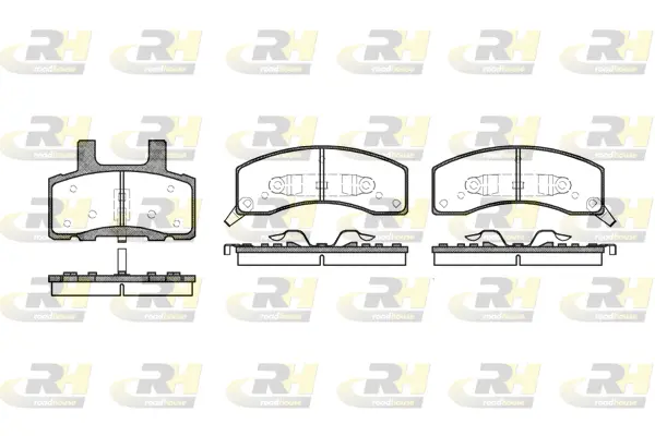 Brake Pad Set, disc brake (2530.02)