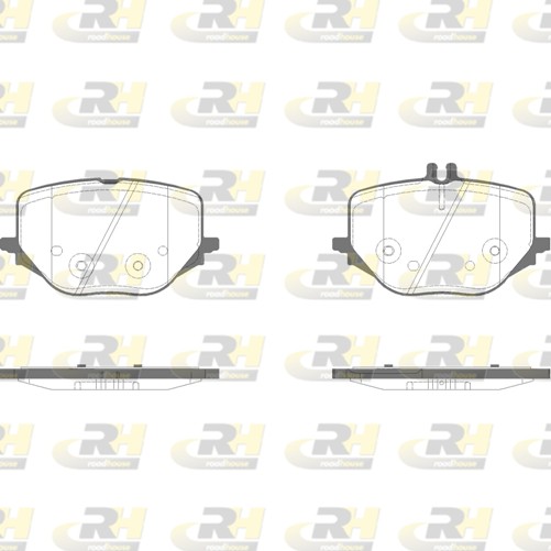 Brake Pad Set, disc brake (21950.10)