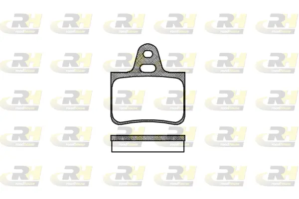 Brake Pad Set, disc brake (2076.00)