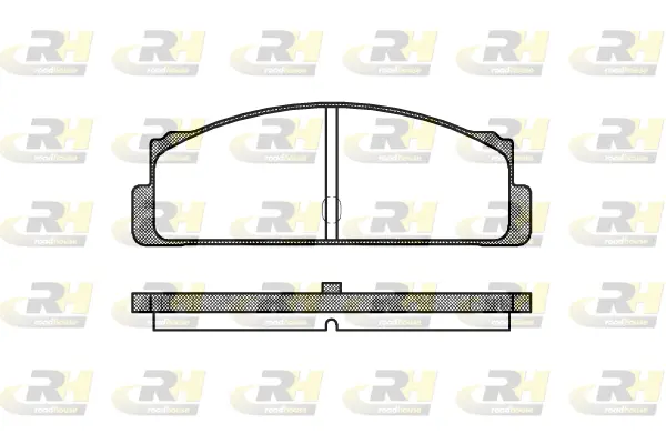 Brake Pad Set, disc brake (2022.10)