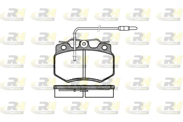 Brake Pad Set, disc brake (2170.04)