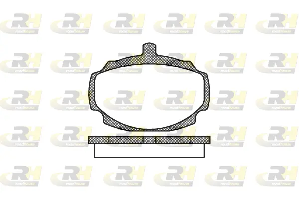 Brake Pad Set, disc brake (2049.00)