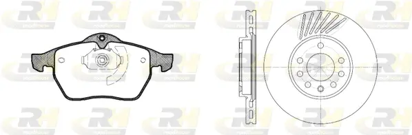 Brake Kit, disc brake (8390.02)