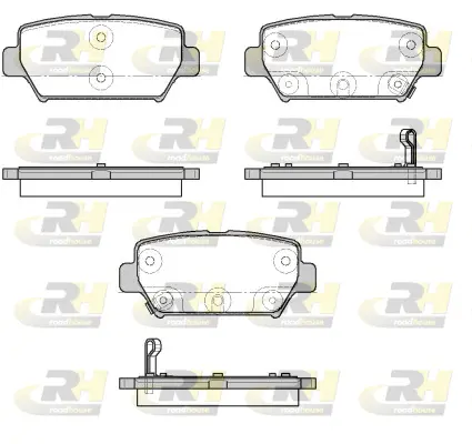 Brake Pad Set, disc brake (21882.02)
