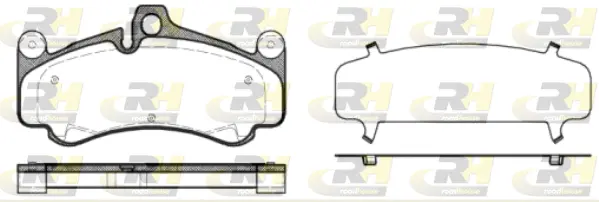 Brake Pad Set, disc brake (21066.30)