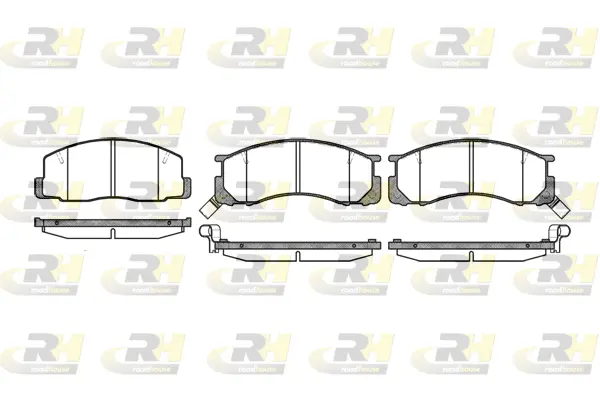 Brake Pad Set, disc brake (2306.22)