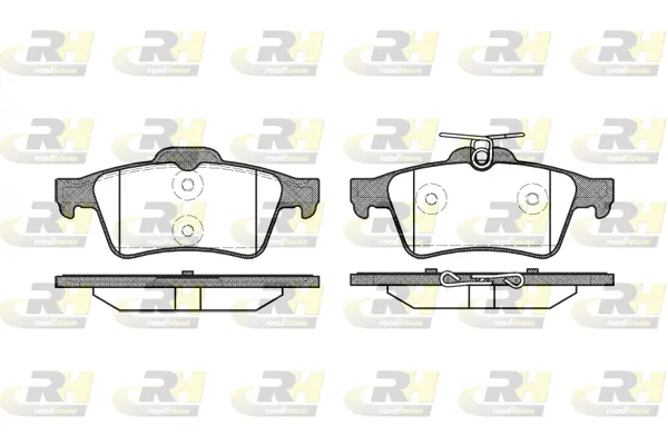 Brake Pad Set, disc brake (2842.20)
