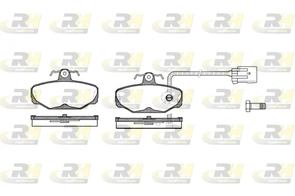 Brake Pad Set, disc brake (2205.12)