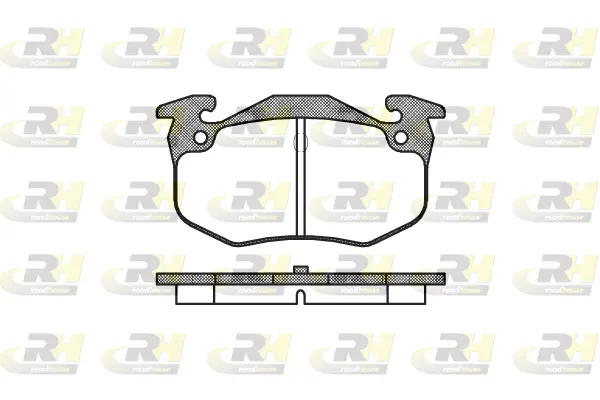 Brake Pad Set, disc brake (2144.60)