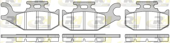 Brake Pad Set, disc brake (21519.00)