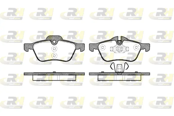 Brake Pad Set, disc brake (2864.00)