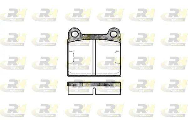 Brake Pad Set, disc brake (2006.60)