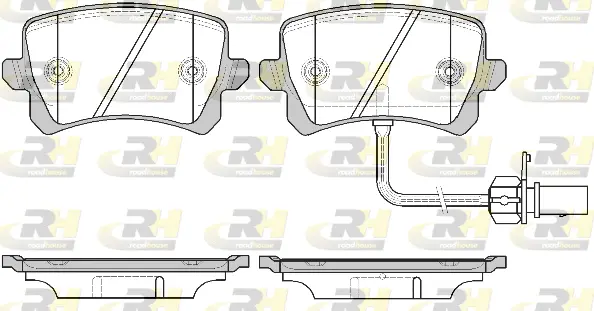 Brake Pad Set, disc brake (21342.01)