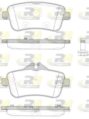 Brake Pad Set, disc brake (21503.10)