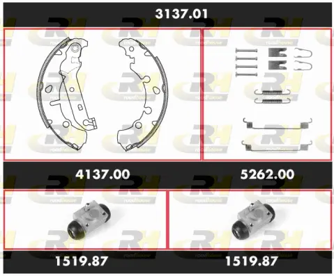 Brake Kit, drum brake (3137.01)
