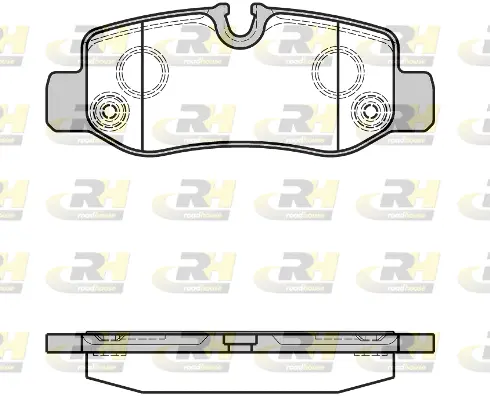 Brake Pad Set, disc brake (21624.00)