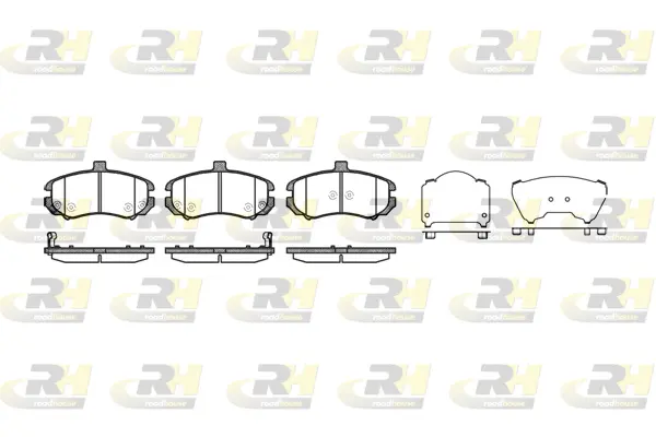 Brake Pad Set, disc brake (21194.02)