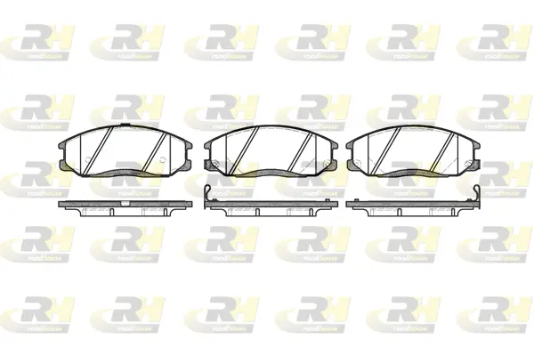 Brake Pad Set, disc brake (2771.22)