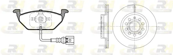 Brake Kit, disc brake (8633.05)