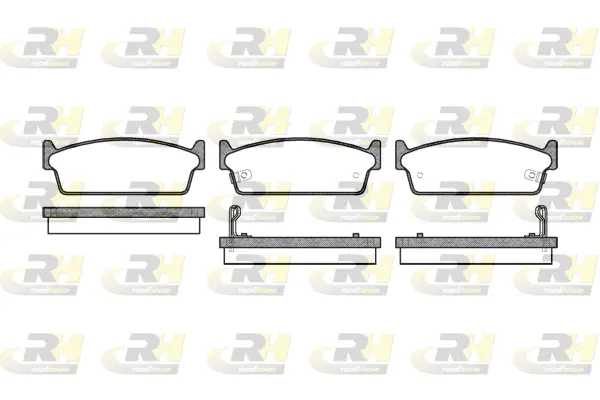 Brake Pad Set, disc brake (2227.02)