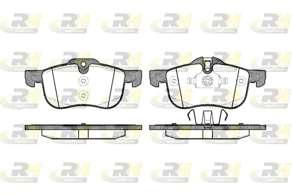 Brake Pad Set, disc brake (2719.00)