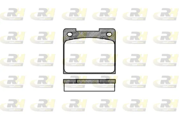 Brake Pad Set, disc brake (2039.00)