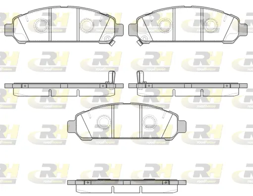 Brake Pad Set, disc brake (21357.02)