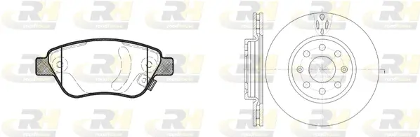 Brake Kit, disc brake (8858.02)