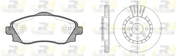 Brake Kit, disc brake (8774.02)