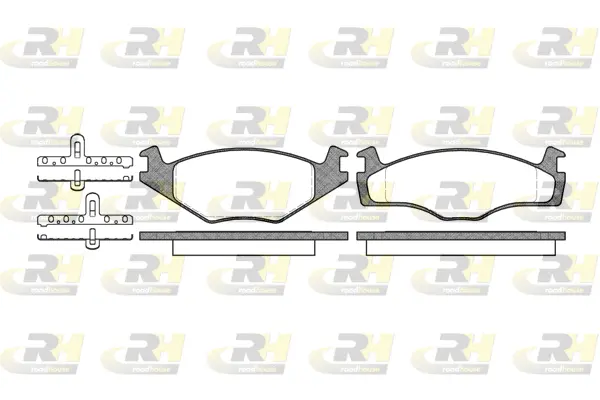 Brake Pad Set, disc brake (2171.00)