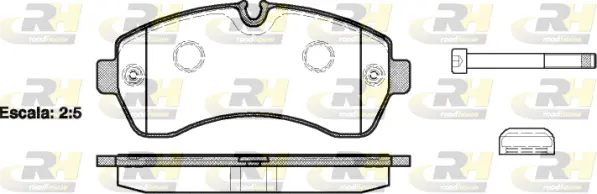 Brake Pad Set, disc brake (21243.00)