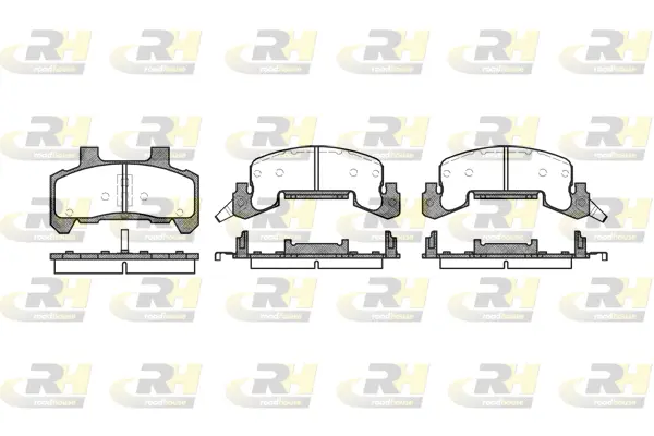 Brake Pad Set, disc brake (2526.02)