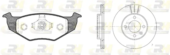 Brake Kit, disc brake (8609.04)