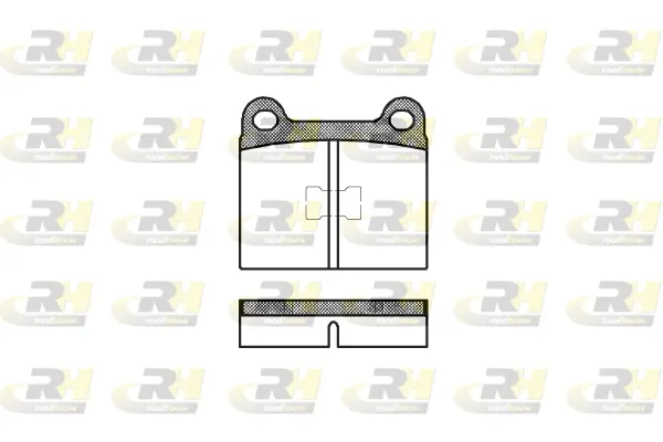 Brake Pad Set, disc brake (2017.20)