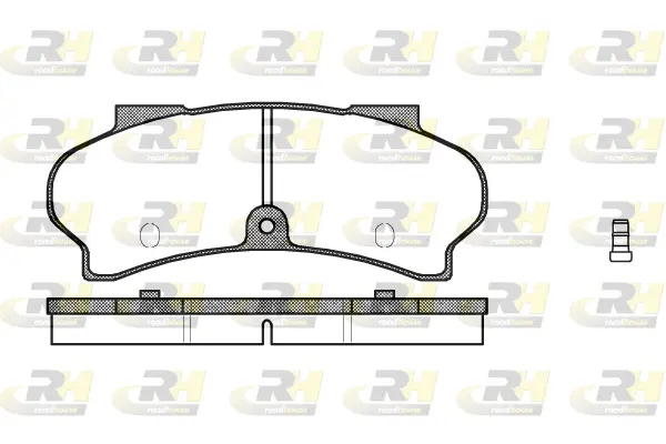Brake Pad Set, disc brake (2026.02)